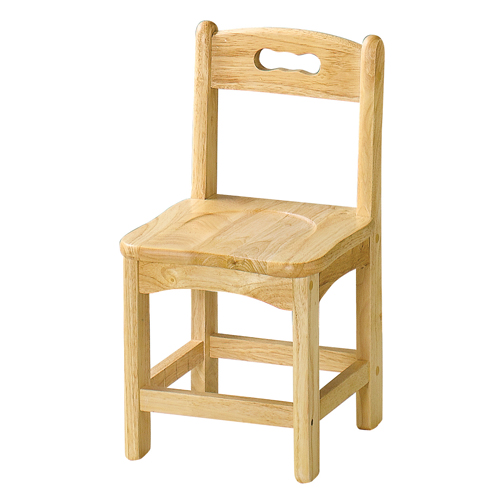 고무나무 원목 의자